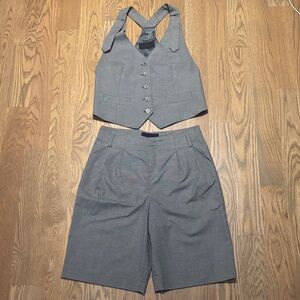 Doke Vest and Shorts Set women size M